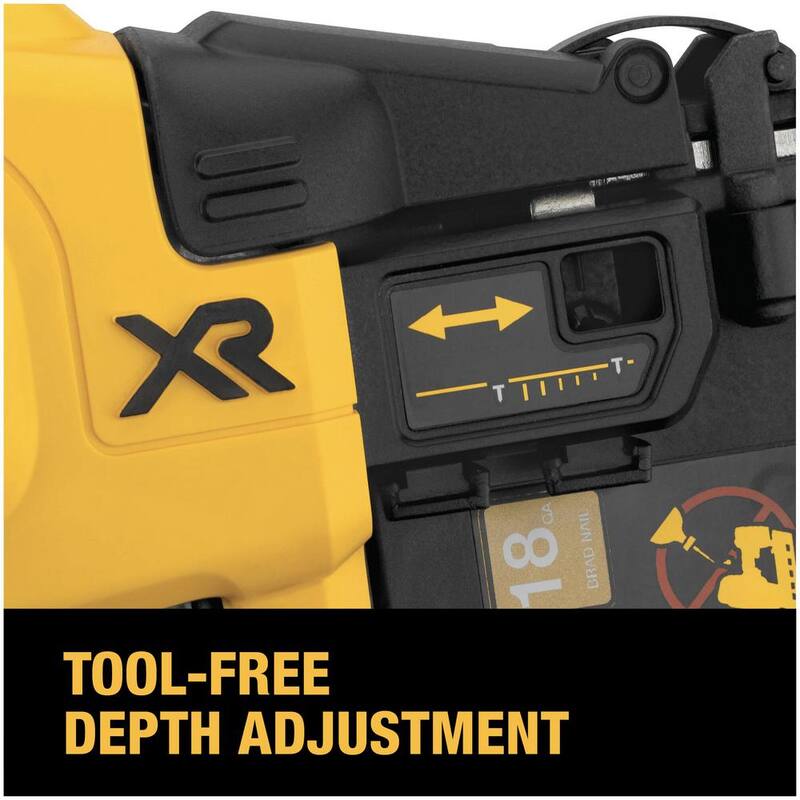 20V MAX Cordless 18-Gauge Brad Nailer J76162