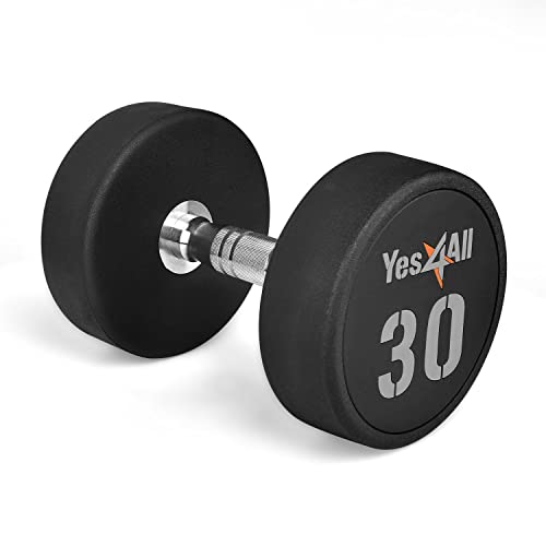Urethane Dumbbell with Anti-Slip Knurled Handle N500289
