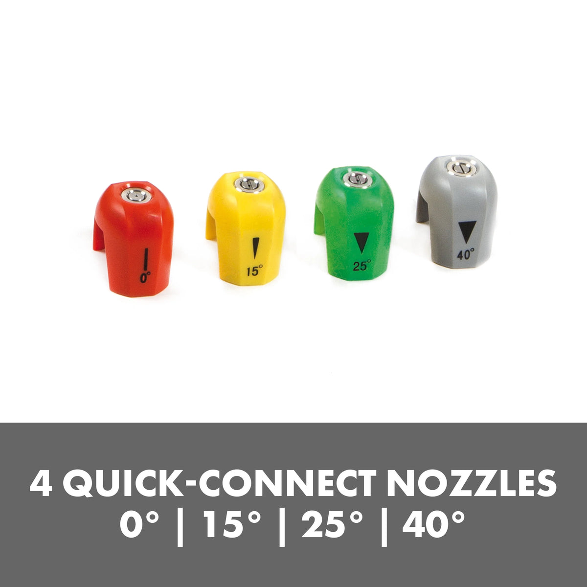 Electric Pressure Washer 13-Amp Quick-Connect Tips K679