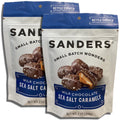 Milk Chocolate Sea Salt Caramels 7 Ounce Bag Value Pack of 2 G178315