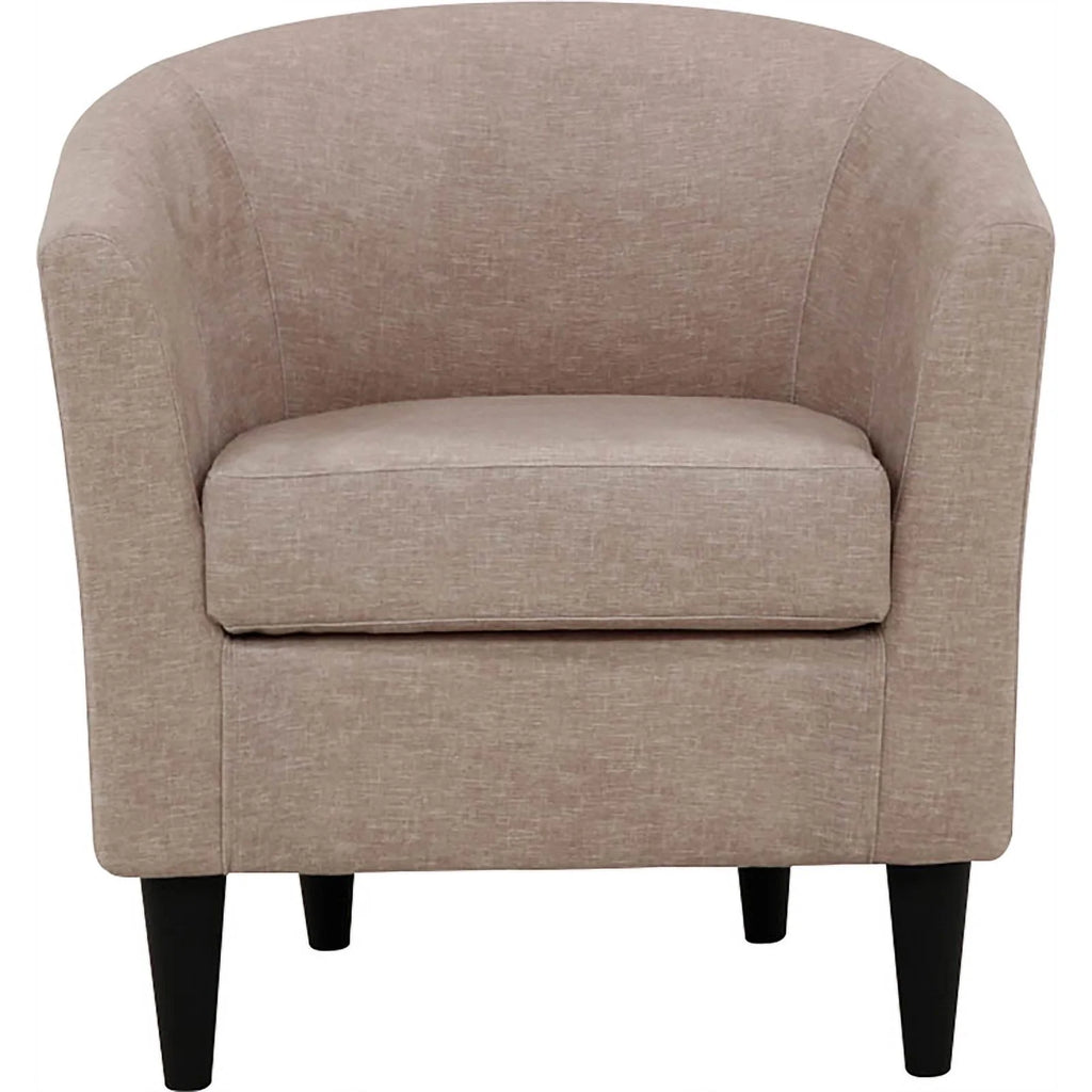 Dusty Rose Pink Fabric Club Chair F560