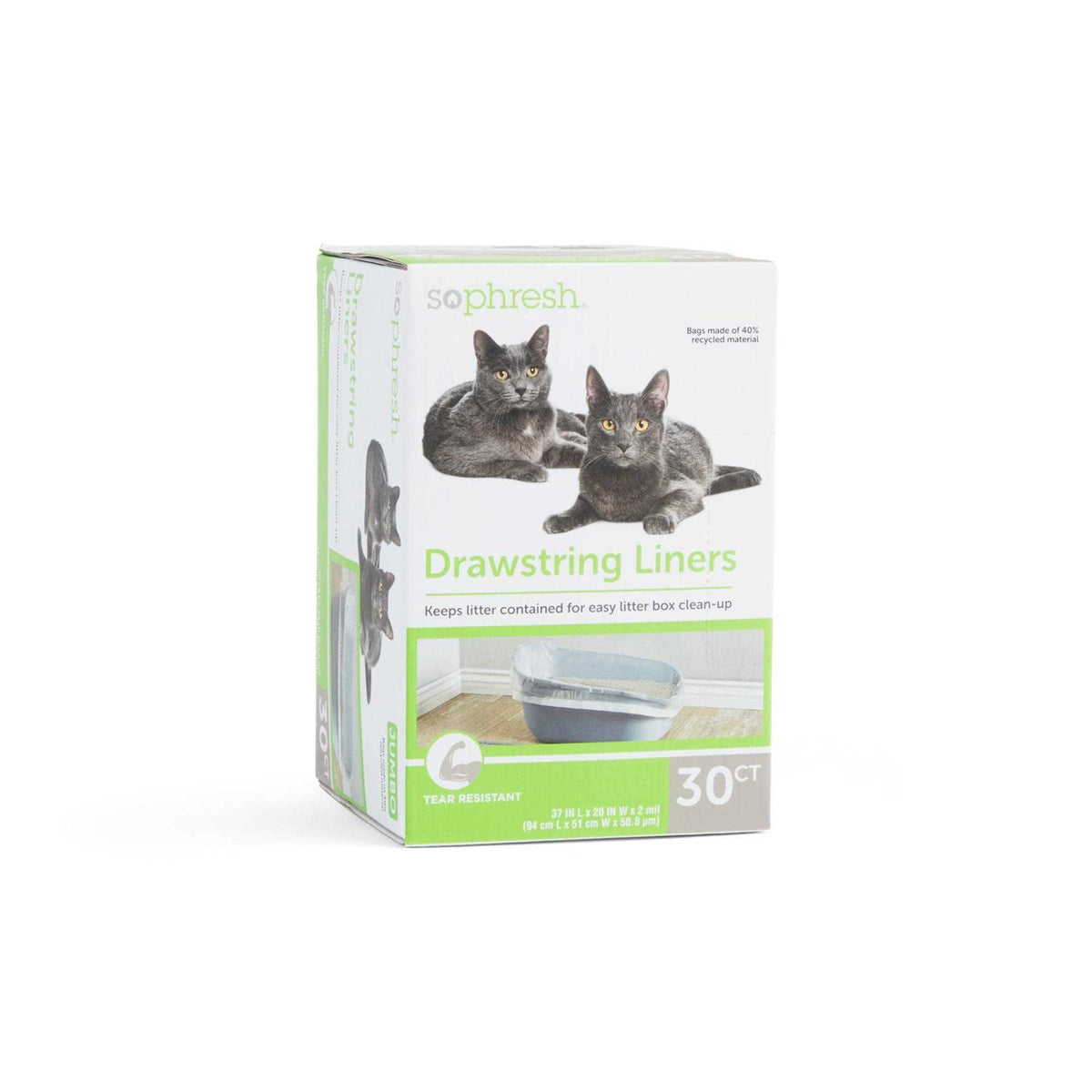 Drawstring Cat Litter Box Liners M623