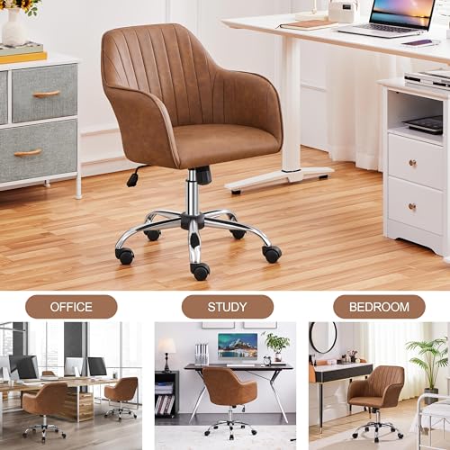 Light Gray Velvet Height-Adjustable Swivel Armchair O667