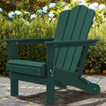 Folding Plastic HDPE Patio Adirondack Chair M83595
