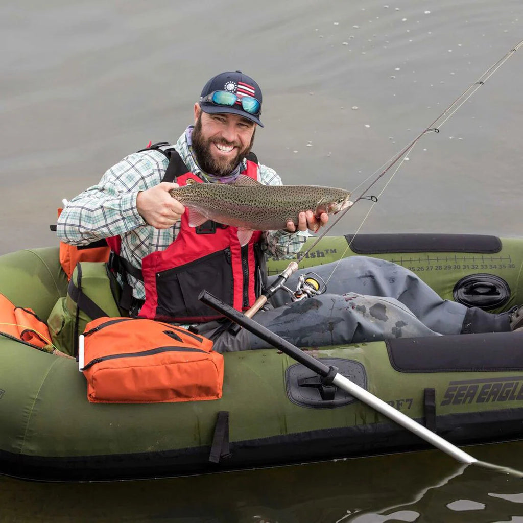 Green Frameless Inflatable Fishing Kayak Y629
