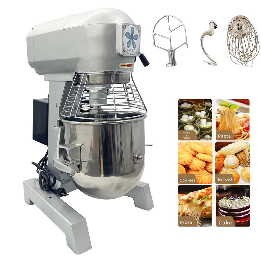 Electric Dough Mixer Kneading Machine with 10L Stainless Steel Bowl P4104
