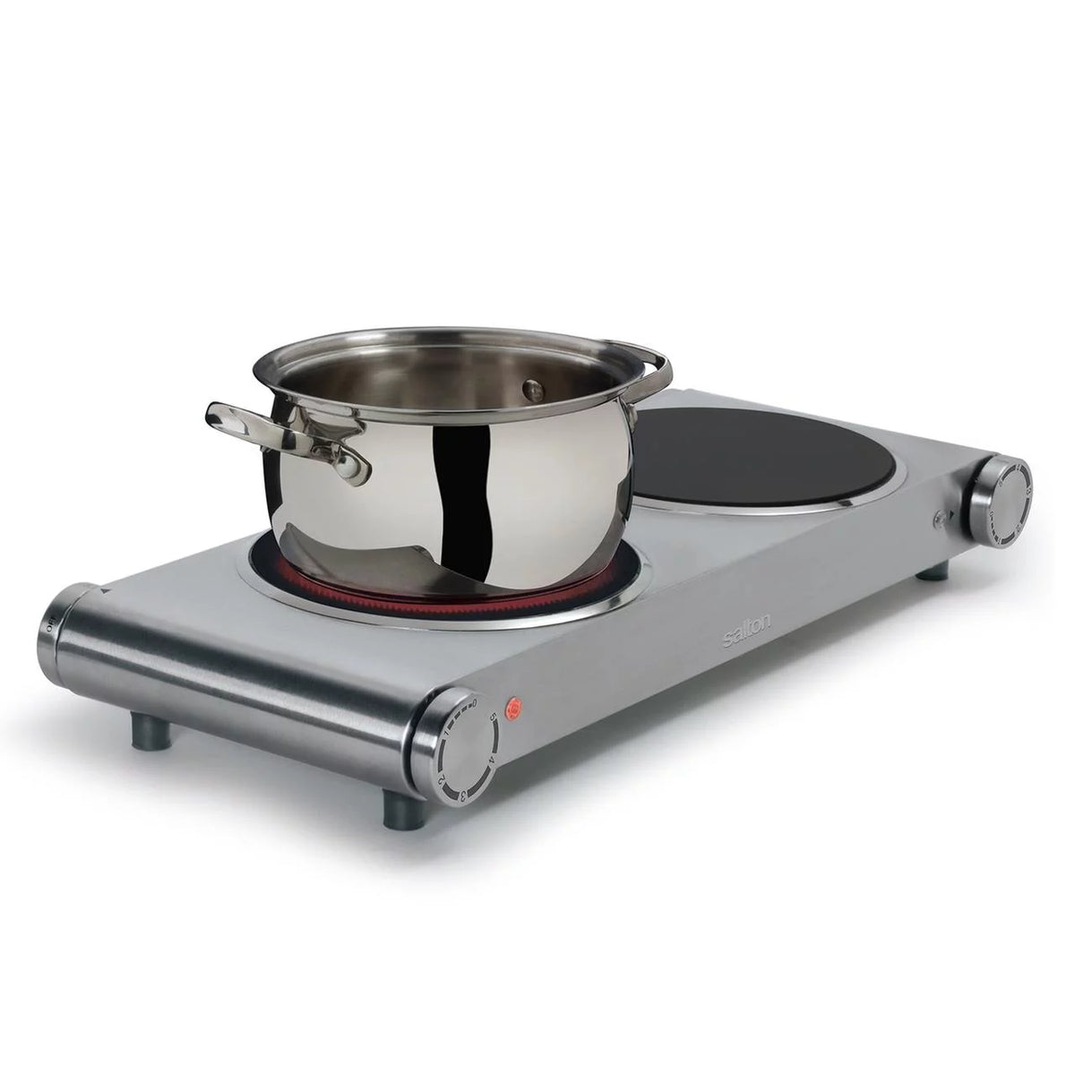 Portable Infrared Cooktop Double M15013