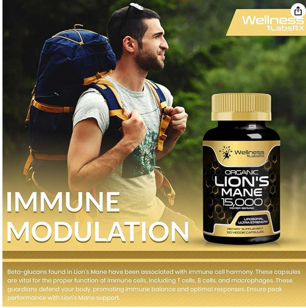 Mushroom Supplement 120 Capsule S294815