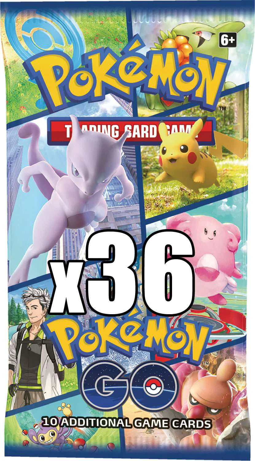 36 Booster Packs Trading Card Game K2421