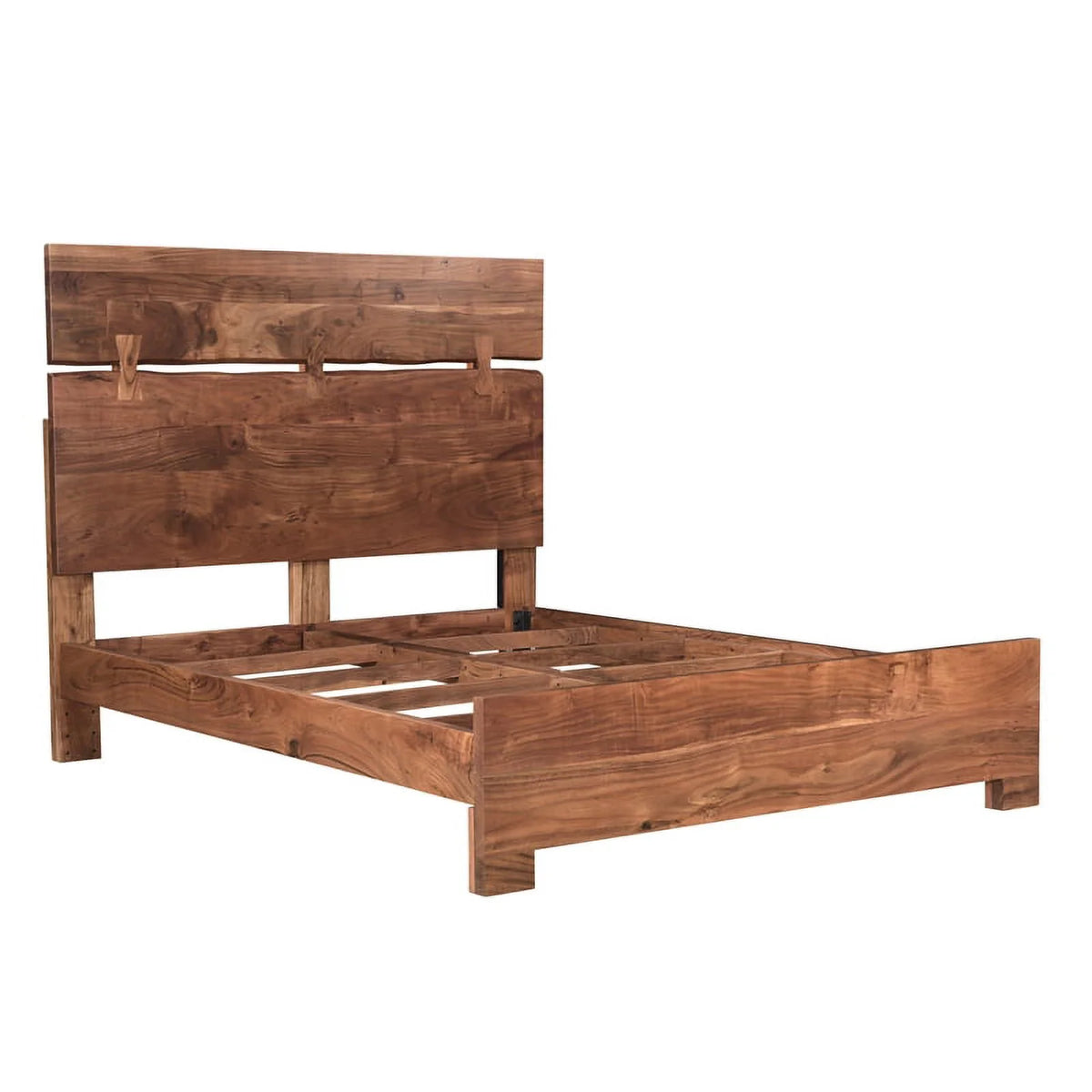 Solid Wood Queen Panel Bed M496971