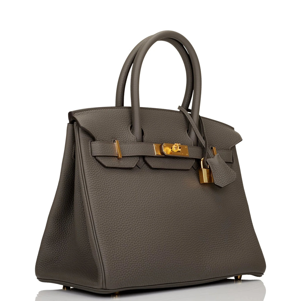 Togo Leather Handbag E386825