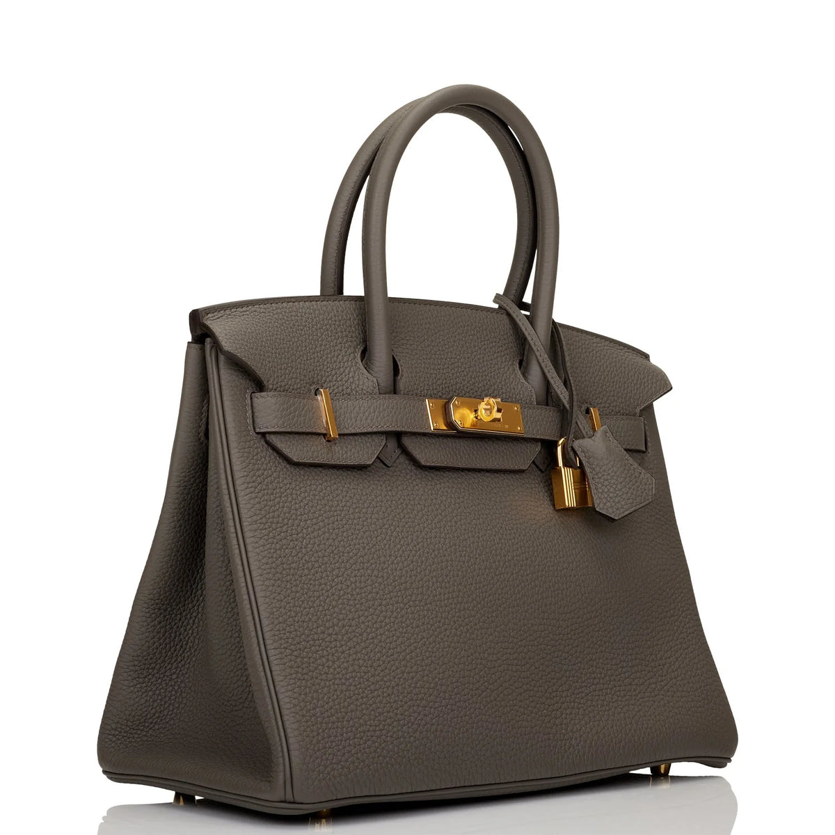 Togo Leather Handbag E386825