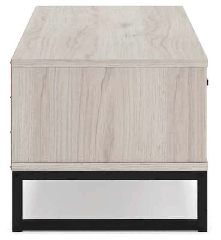 Whitewash Storage Bench O377883