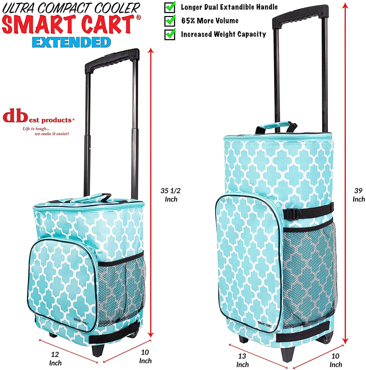 Collapsible Insulated Rolling Cooler M1416