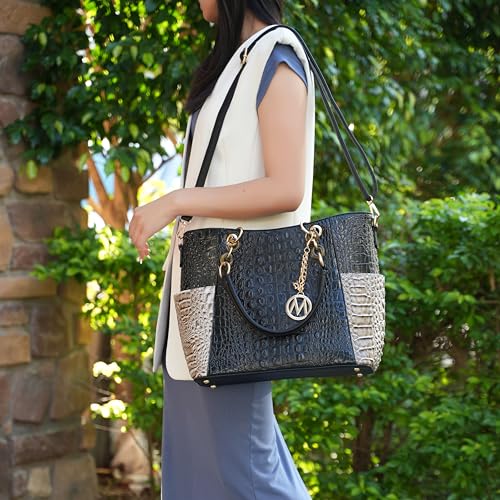 Tote Bag Set with Wallet Vegan Leather H731