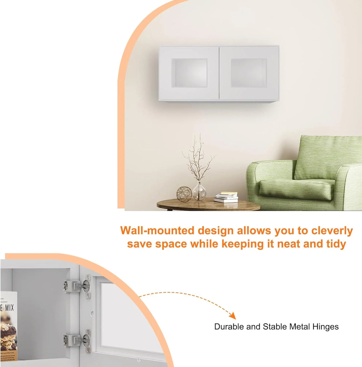 Wall-Mounted Medicine Cabinets with Soft-Close Doors F373695