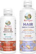 Turkey Tail Mushroom Liposomal & Hair Growth MAX Vegan Gluten-Free I663
