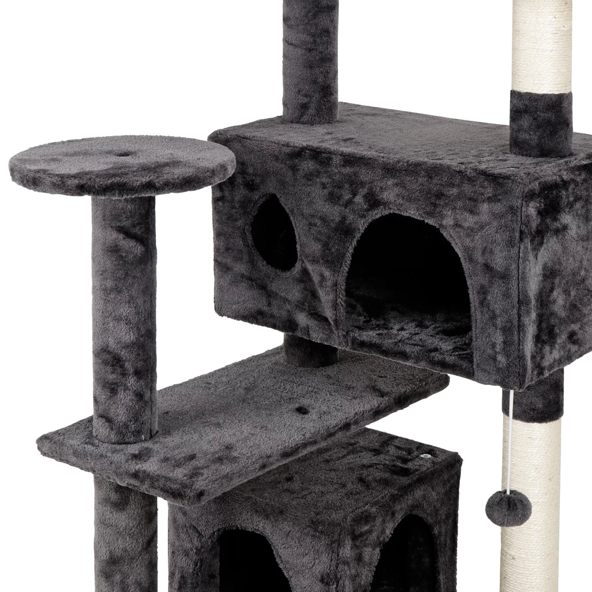 53'' Dark Gray Cat Tree I2131