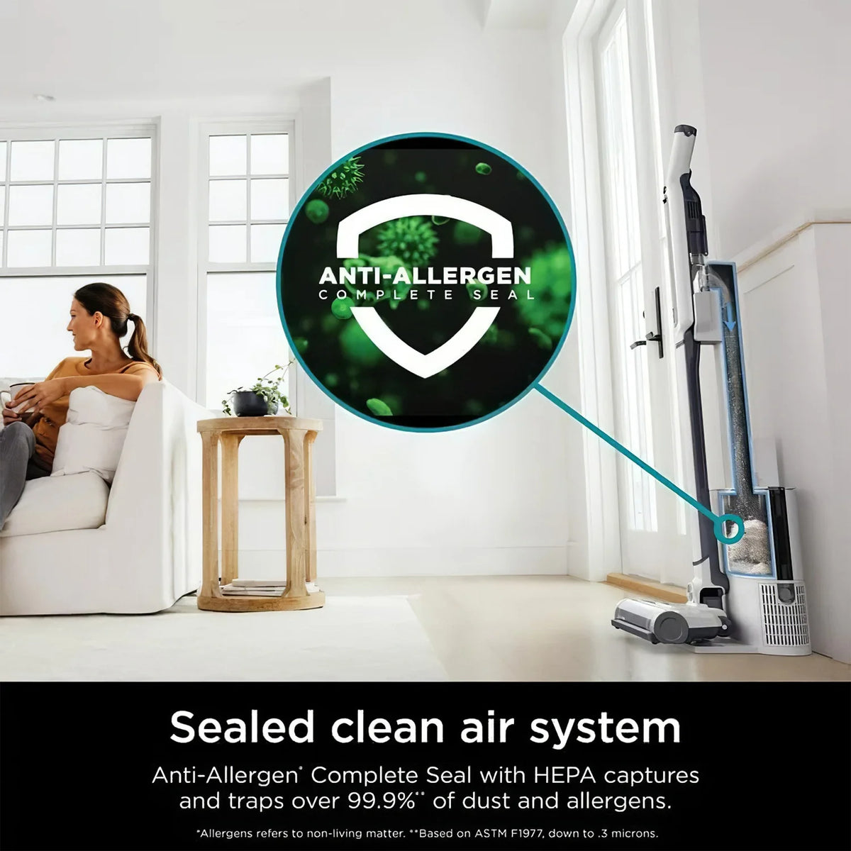 Cordless Stick Vacuum Cleaner with HEPA Self-Empty Base M906