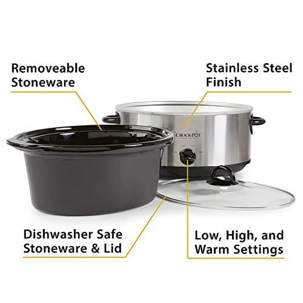 7 Quart Oval Manual Slow Cooker R94003