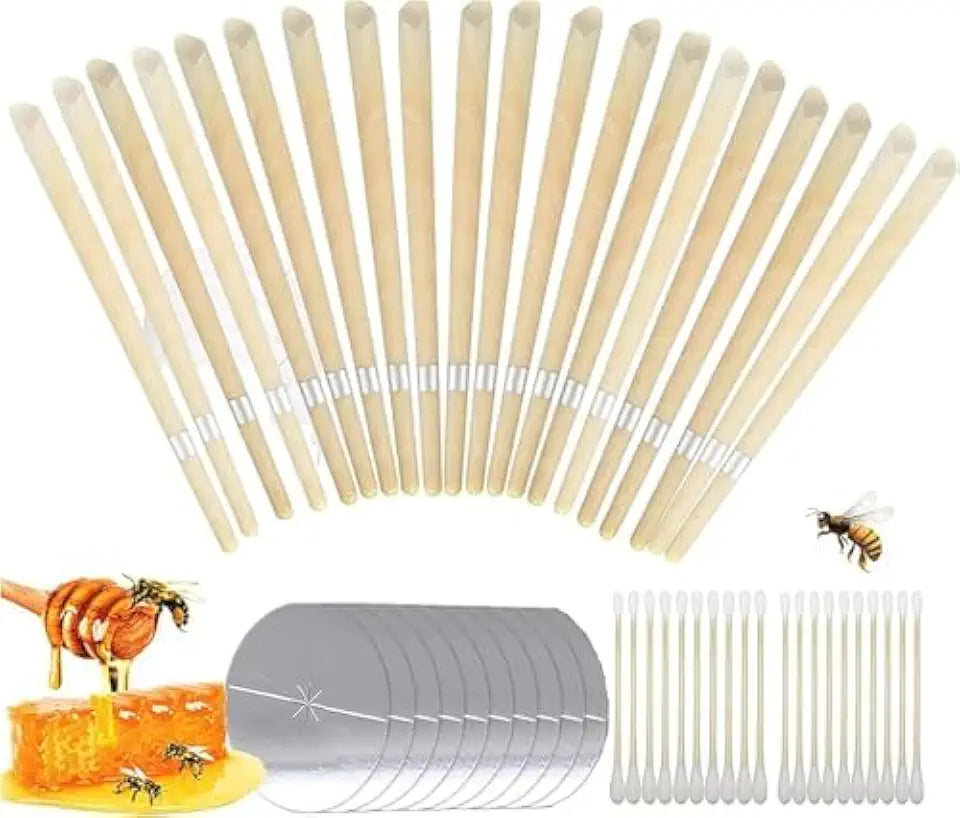 Ear Cleaning Kit, 20 Pc Yellow P322