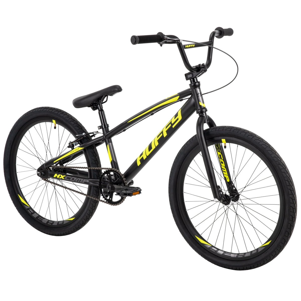 24-inch Black Yellow BMX Bike G2875