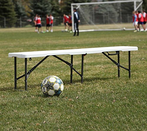 Portable Folding Bench White J507