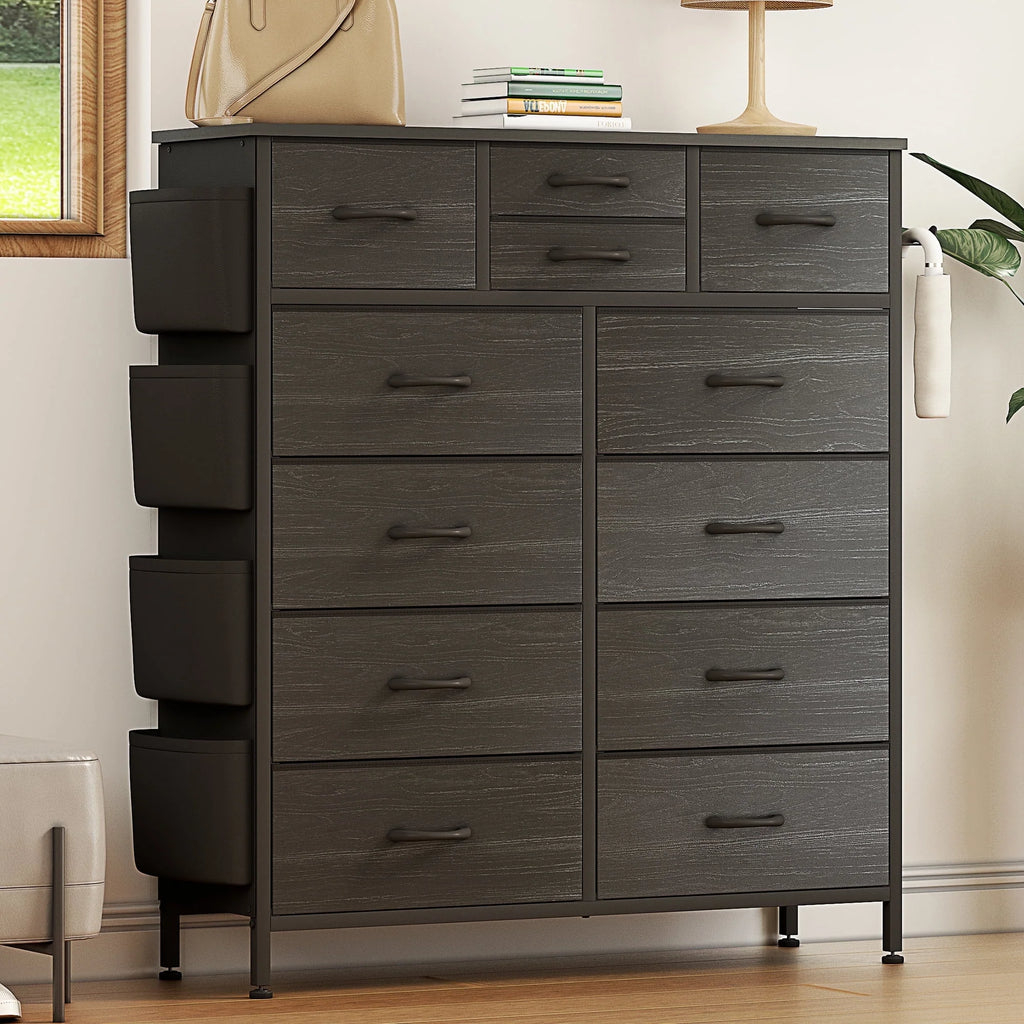12 Drawer Fabric Dresser B68488