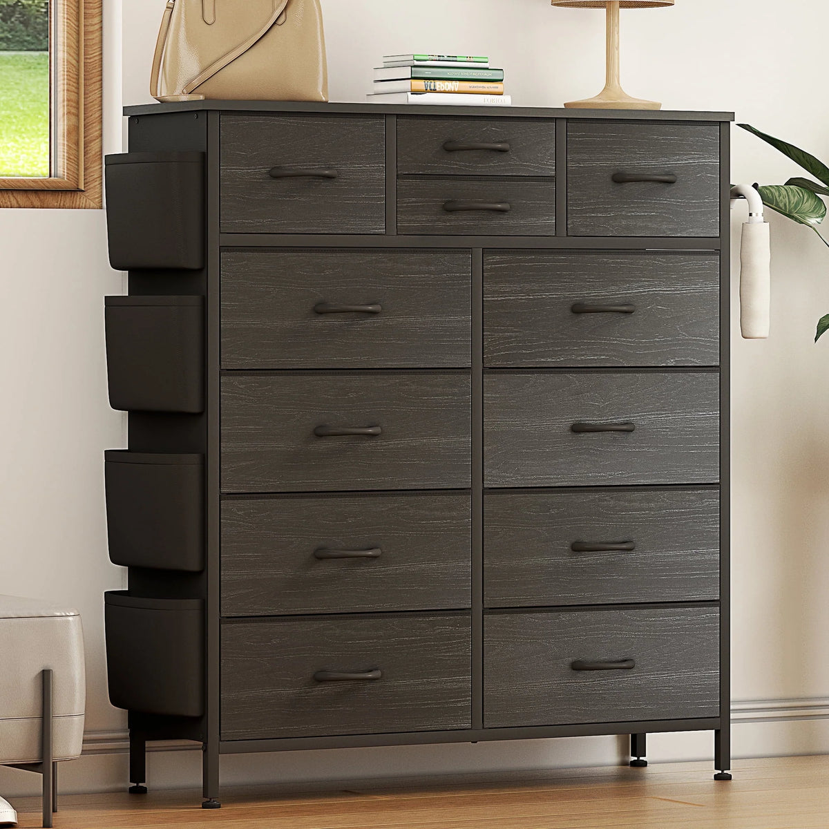 12 Drawer Fabric Dresser B68488