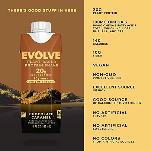 Double Chocolate Plant Based Protein Shake 11 Fl Oz Pack of 12 C6763