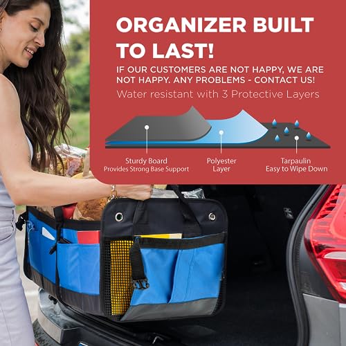 Truck Bed Organizer, Expandable Foldable Cargo Organizer O313