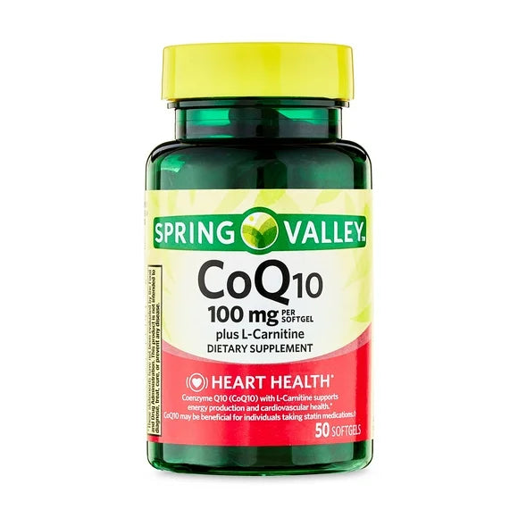 CoQ10 Plus L-Carnitine 100 mg Softgels S232