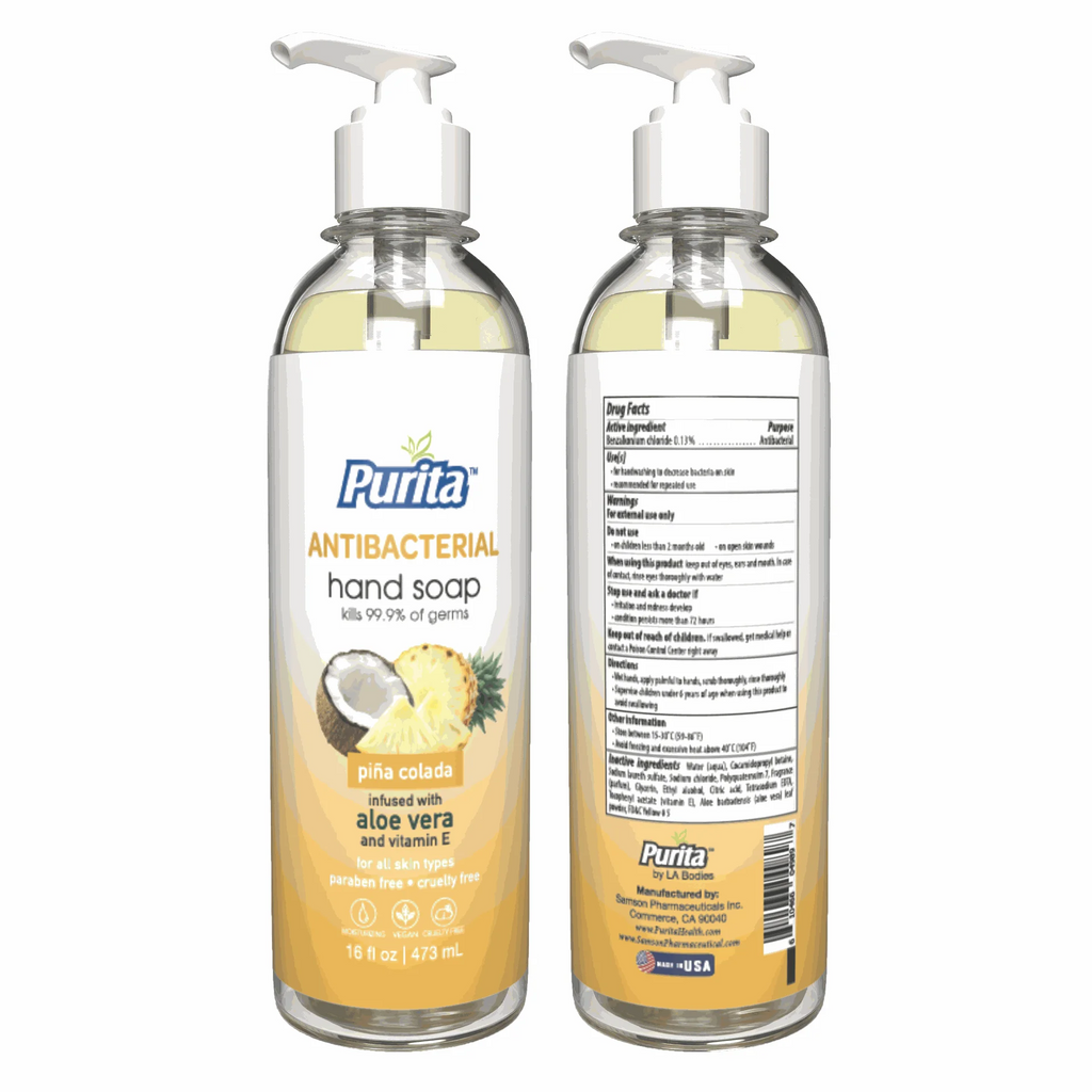 Antibacterial Hand Soap Variety-Pack of 6 L8429