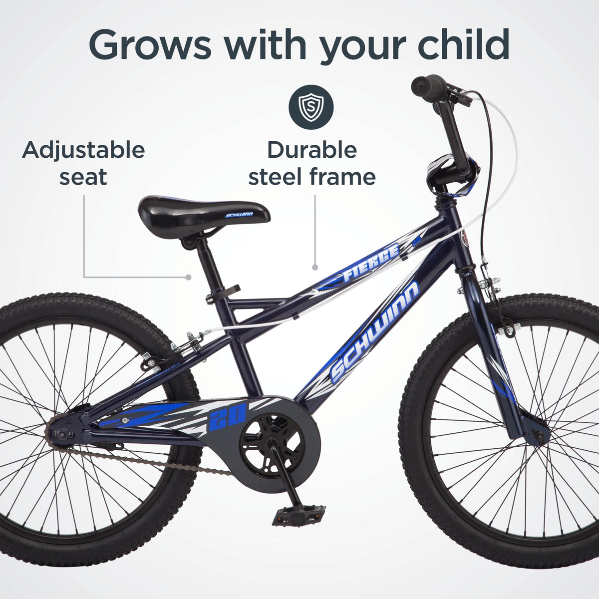 Kids Bicycle 20 in. Wheels Blue U576659