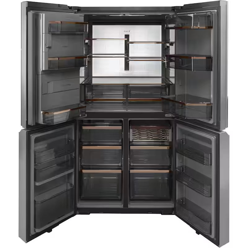 Platinum Glass 4-Door French Door Refrigerator D72127