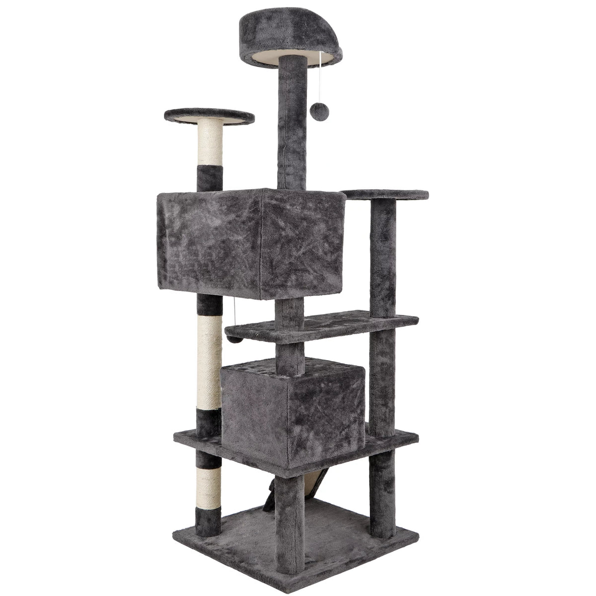 53'' Dark Gray Cat Tree I2131