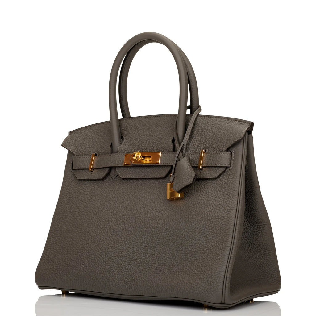 Togo Leather Handbag E386825