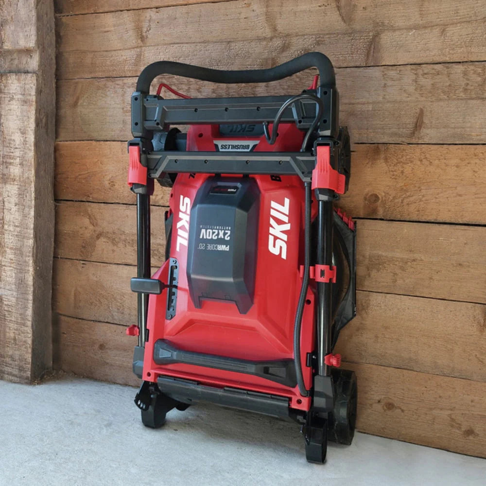 20V Brushless Lawn Mower Kit with Two 4.0 Ah Battery and Dual Port Charger T154036