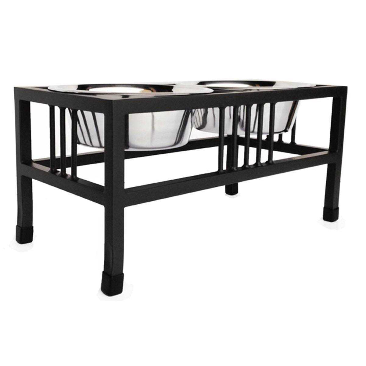 Double Raised Dog Bowl Q179
