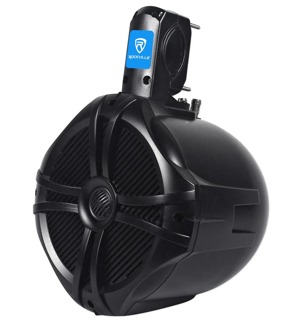 8 Black 2 Way Marine Wakeboard Tower Speakers R832954