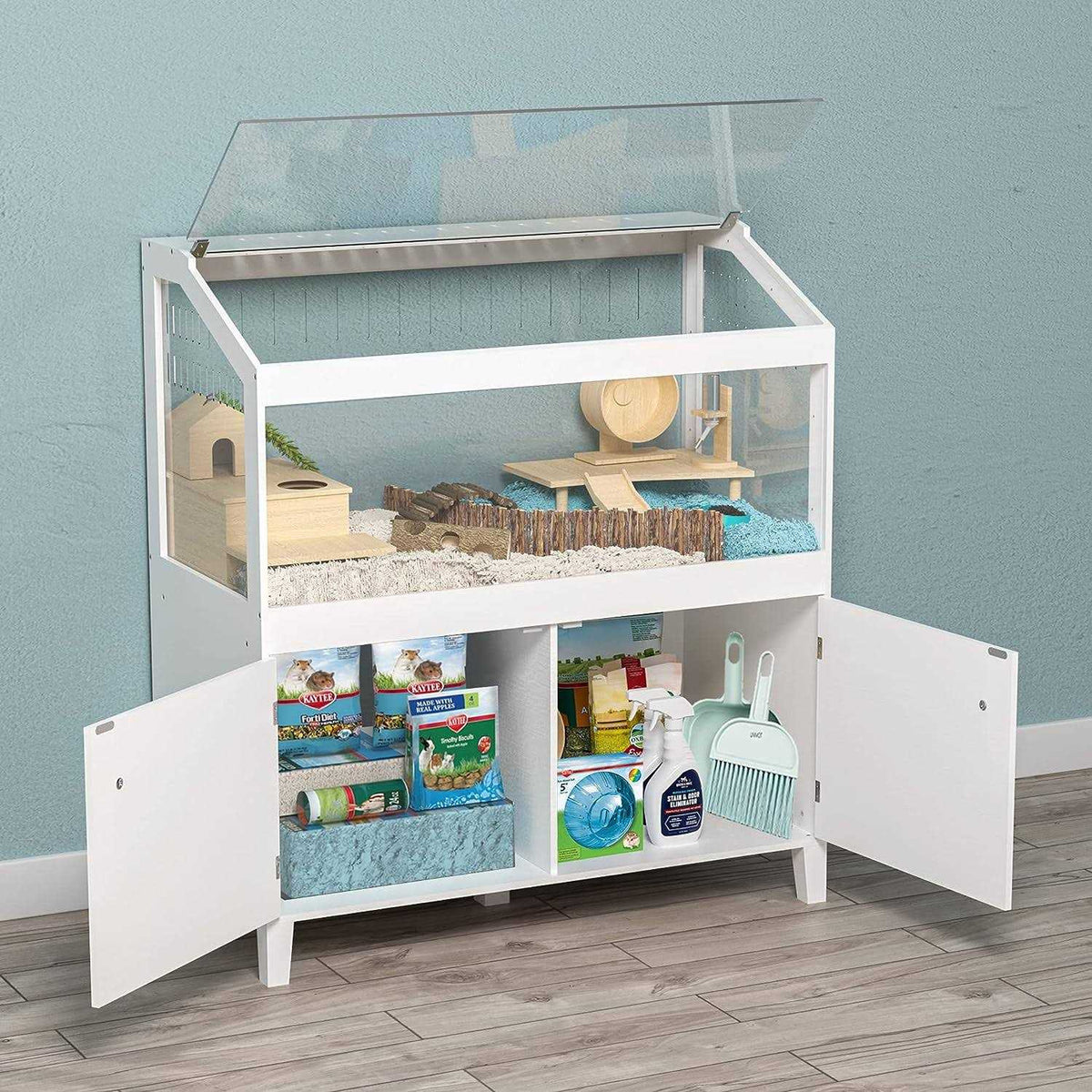 Hamster Cage with Storage Cabinet H7550