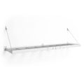 24 in. x 96 in. Steel Garage Wall Shelving in White V5094