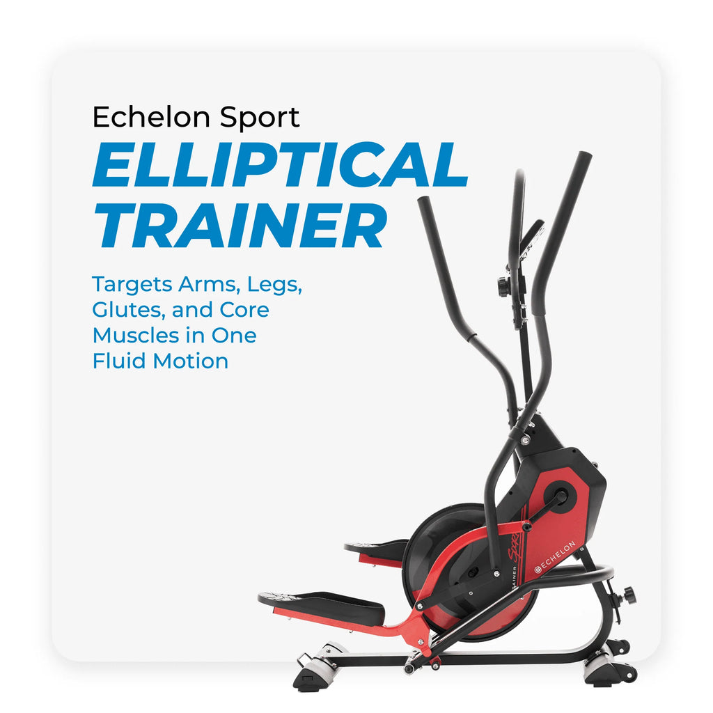 Elliptical Trainer with 8 Levels of Magnetic Resistance H99848