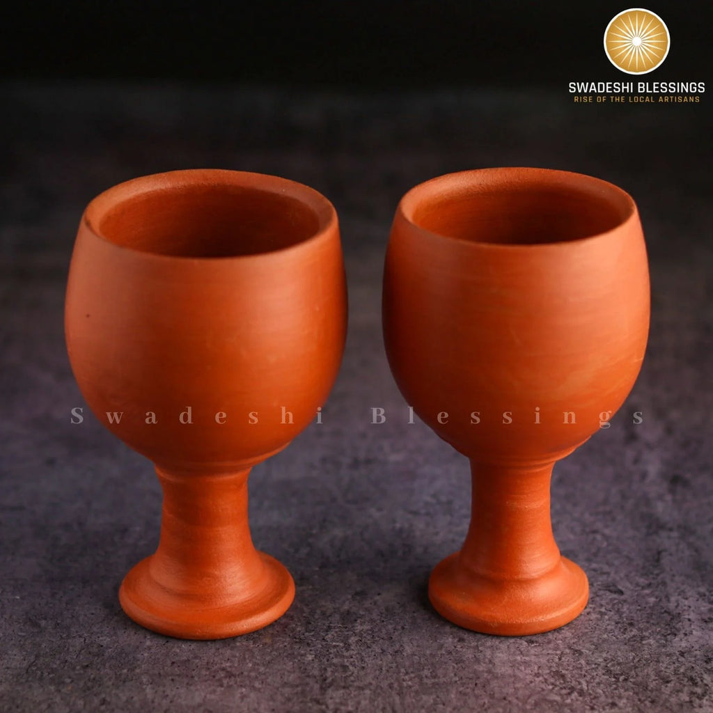 Clay Goblet Set of 2 Tumblers 200ml P680002