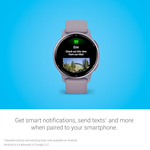 Health and Fitness GPS Smartwatch with AMOLED Display W376232