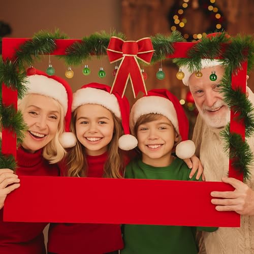 21 Pcs DIY Christmas Photo Booth Props Picture Frame 32" x 24" P33682