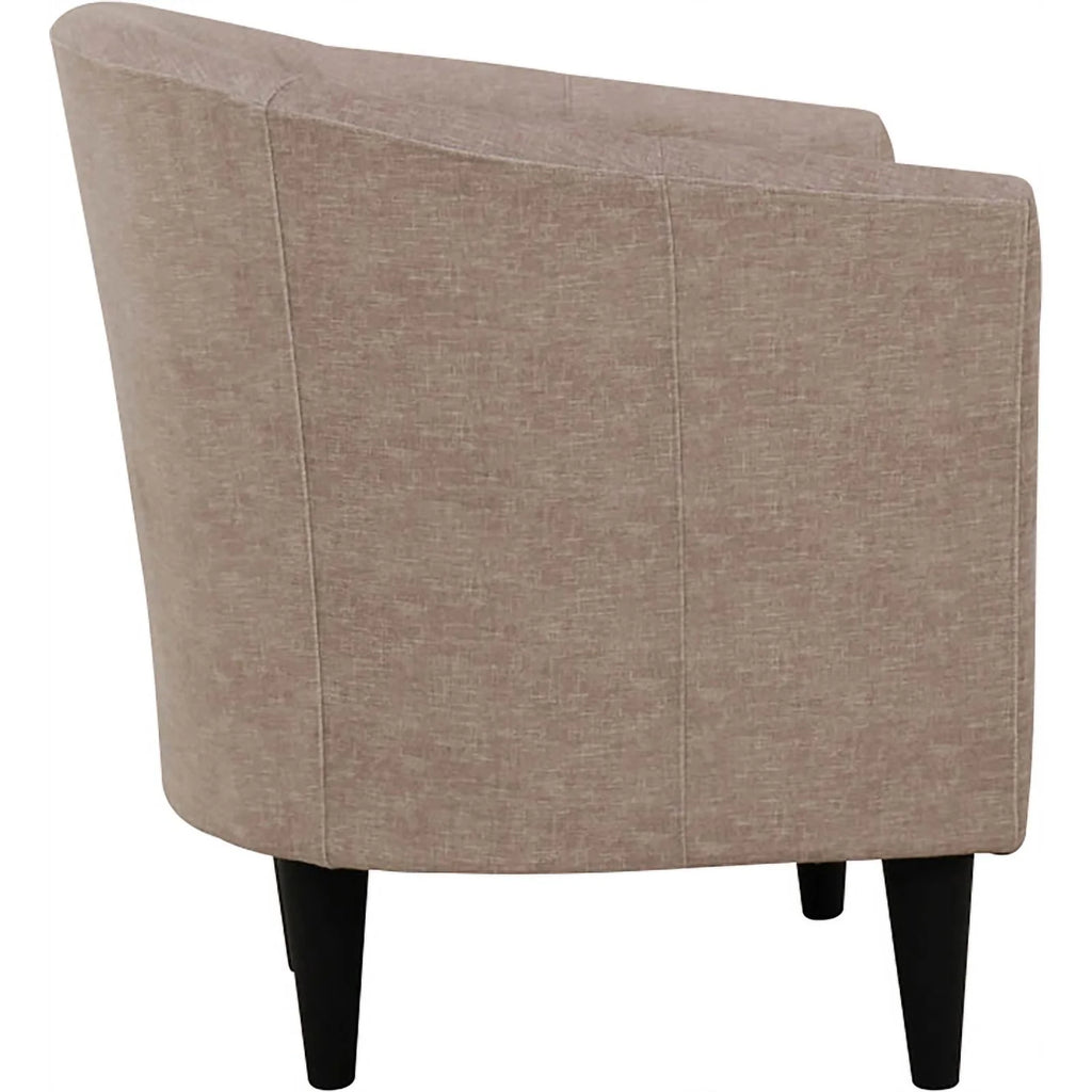 Dusty Rose Pink Fabric Club Chair F560