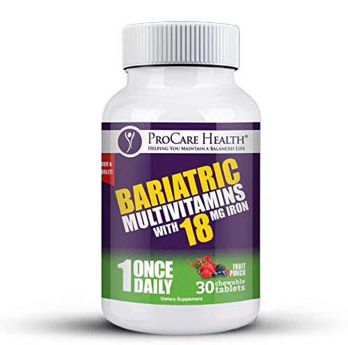Chewable Bariatric Multivitamin 30 Count N8140