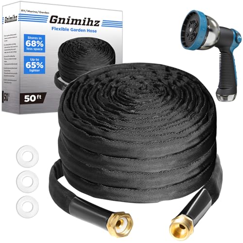 50ft TPE Garden Hose with Brass Fittings A48310