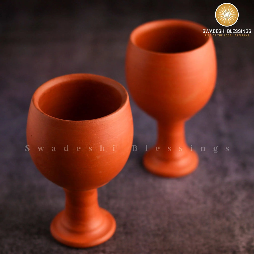 Clay Goblet Set of 2 Tumblers 200ml P680002